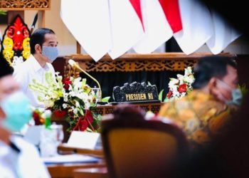 Presiden Ingatkan Daerah untuk Terus Kendalikan Penyebaran Covid-19