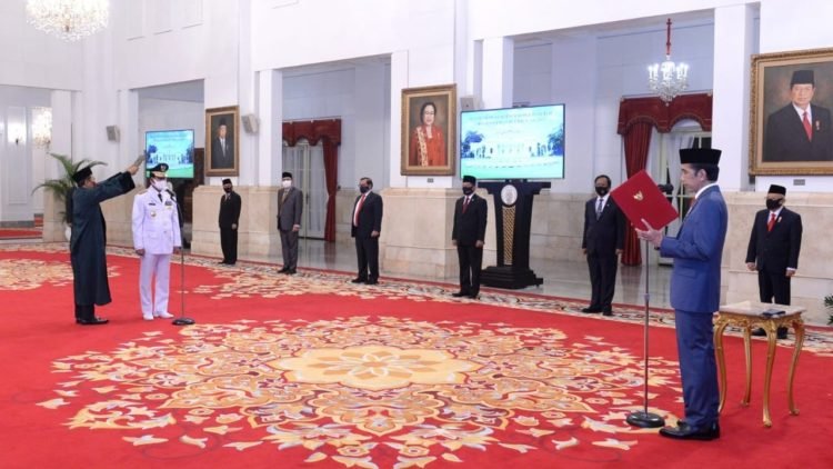 Presiden Jokowi Lantik Isdianto sebagai Gubernur Kepulauan Riau
