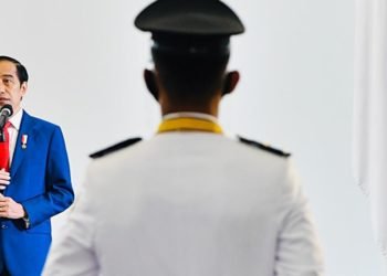 Presiden Lantik 881 Pamong Praja Muda Lulusan IPDN Tahun 2020 secara Virtual