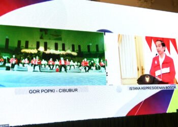 Presiden Hadiri Acara Puncak Haornas 2020 secara Virtual dari Istana Bogor