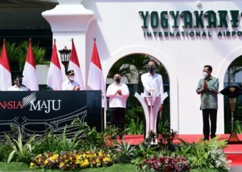 Presiden Resmikan YIA Beserta Pengoperasian AirNav dan Sistem Peringatan Dini Tsunami