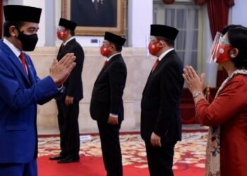 Presiden Saksikan Pengucapan Sumpah Anggota Dewan Komisioner LPS