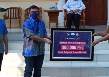 Asyik! XL Axiata Salurkan 300.000 Paket Data Gratis Bagi Pelajar di Banten
