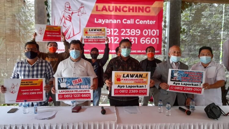 Awasi Pilkada Tangsel, SMART Buka Call Center Pengaduan Kecurangan