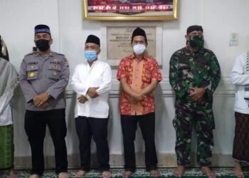 Begini Pesan Kapolsek Kasemen Saat Hadiri Peringatan Maulid Nabi Muhammad SAW