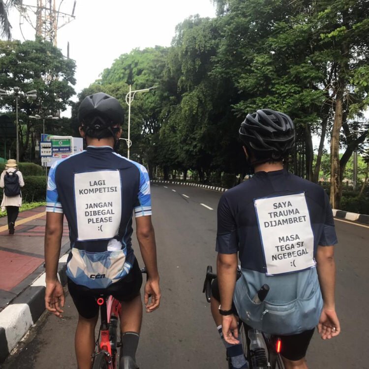 Diresahkan Begal, Komunitas Sepeda Kampanyekan Keamanan dan Keselamatan