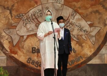 Jadi Pembina Apel Hari Santri, Ini Pesan Airin