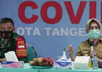 Airin Evaluasi Penanganan Covid-19 di Tangsel