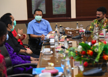 Bertemu Sekda Provinsi Bali, Stafsus Presiden Billy Mambrasar Bahas Manajemen Talenta Muda