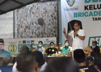 Brigade Juragan Muda Deklarasi Dukung Benyamin Davnie-Pilar Saga Ichsan