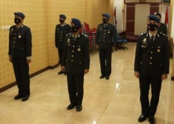Brimob Polda Banten Upacara Virtual Peringati Hari Pahlawan