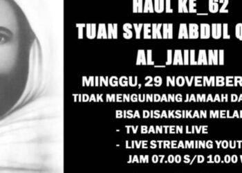 Hindari Kerumunan, Abuya Uci Turtusi Gelar Haul secara Virtual