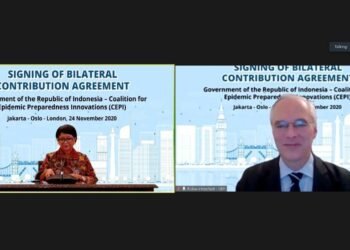 Indonesia Dukung Pengembangan Vaksin Global Melalui Kontribusi US$1 Juta kepada CEPI