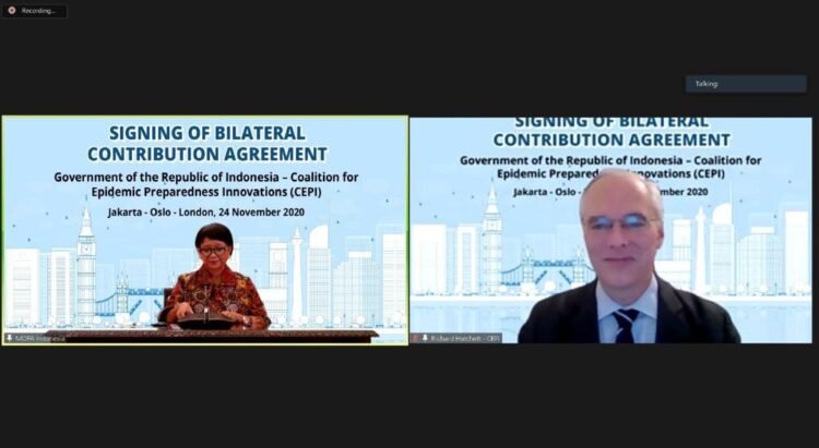 Indonesia Dukung Pengembangan Vaksin Global Melalui Kontribusi US$1 Juta kepada CEPI