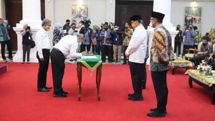 Kapolda Banten Hadiri Sertijab Kepala Perwakilan BPKP Banten
