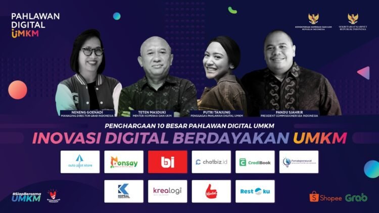 Kemenkop UKM Umumkan 10 Pahlawan Digital UMKM 2020