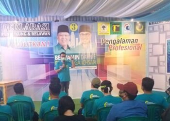 Komunitas Ruang Sandi Tangsel Deklarasi Dukung Ben-Pilar