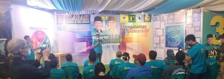 Komunitas Ruang Sandi Tangsel Deklarasi Dukung Ben-Pilar