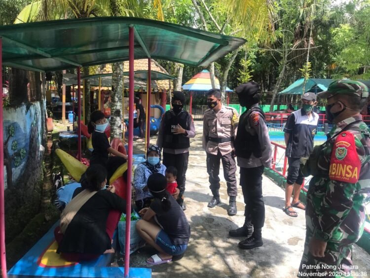 Long Weekend, Polda Banten Bersama TNI Pantau Tempat Wisata