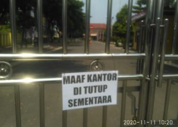 Pegawai Positif Covid-19, Kantor Kecamatan Sepatan Timur Ditutup Sementara