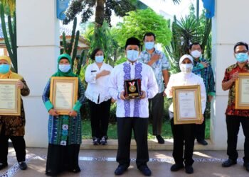 Pemkot Tangerang Sabet 4 Penghargaan Sanitasi Total Berbasis Masyarakat Dari Kemenkes