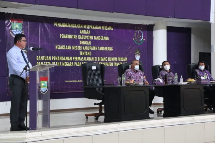 Persoalan Hukum ASN, Pemkab Jalin Kerjasama dengan Kejari Kabupaten Tangerang