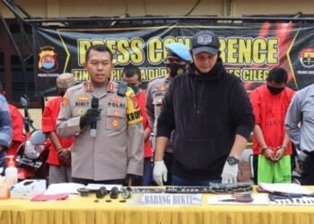 Polres Cilegon Bekuk 8 Pelaku Curanmor