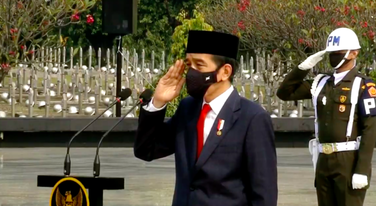 Presiden Pimpin Upacara Peringatan Hari Pahlawan Tahun 2020 di TMP Kalibata