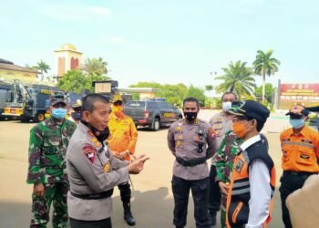 TNI, Polri dan Forkompinda Provinsi Banten Apel Kesiapsiagaan Bencana