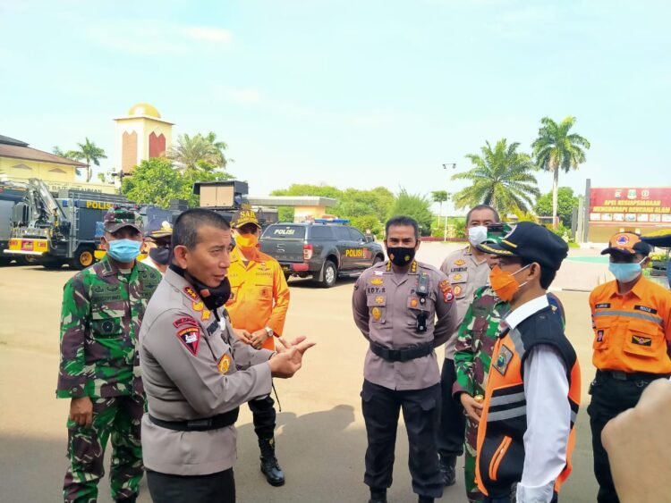 TNI, Polri dan Forkompinda Provinsi Banten Apel Kesiapsiagaan Bencana 
