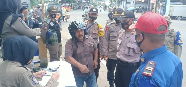 Tekan Penyebaran Covid-19, Polda Banten Gelar Ops Yustisi Aman Nusa II di Lebak dan Pandeglang