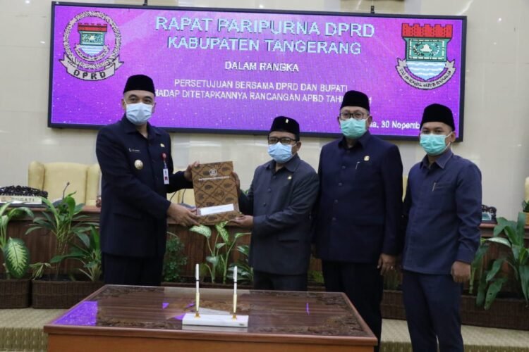 Tok, APBD Kabupaten Tangerang Tahun 2021 Sebesar Rp 5,276 Triliun