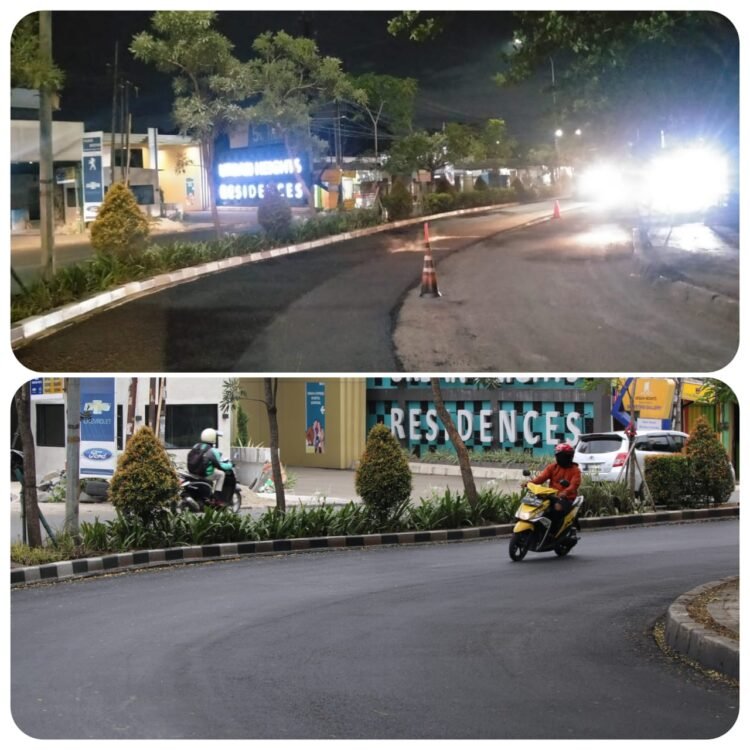 DPU Tangsel Pastikan Perbaikan Jalan Raya Ciater Masih Jadi Tanggung Jawab Kontraktor