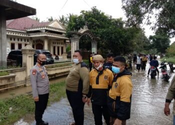 Dirpamobvit Polda Banten Monitoring Pengamanan Pilkada di Polsek Pagelaran