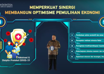 Gubernur BI Optimistis Pemulihan Ekonomi Nasional Dapat Terwujud Tahun 2021