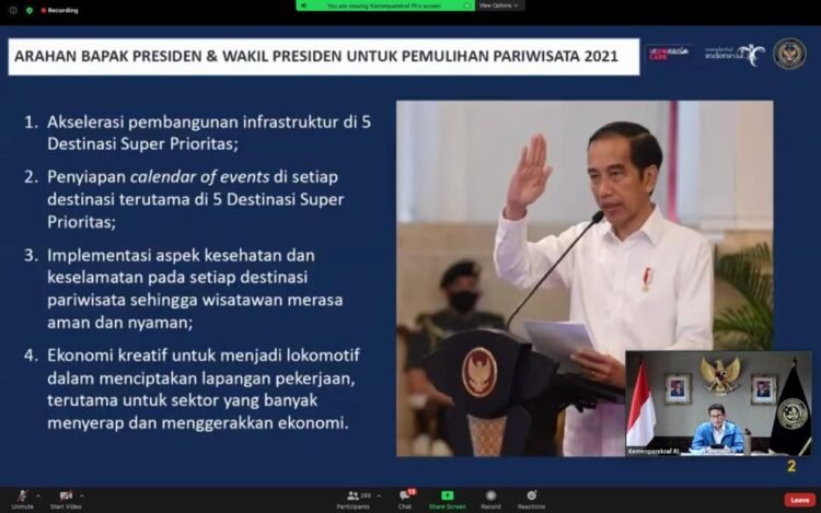 Kemenparekraf Gandeng Pemda Pastikan Aspek Kesehatan dan Keselamatan di Destinasi Pariwisata