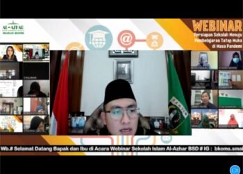 Majelis BKOMS Al Azhar BSD Gelar Webinar Persiapan Pembelajaran Tatap Muka