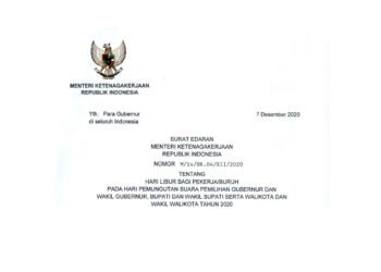 Menaker Terbitkan Aturan Libur Pilkada Bagi Pekerja/Buruh