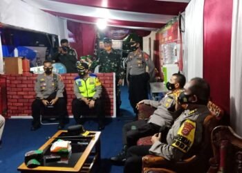 Pastikan Keamanan Malam Pergantian Tahun, Kapolda Banten Cek Pos Pam Terpadu