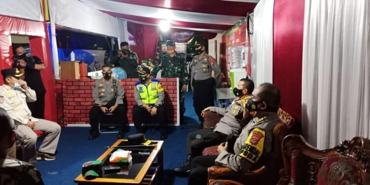 Pastikan Keamanan Malam Pergantian Tahun, Kapolda Banten Cek Pos Pam Terpadu