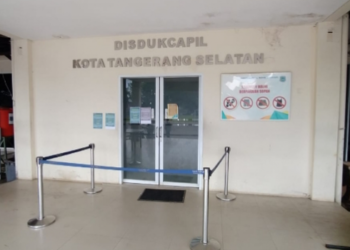 Pegawai Terpapar Covid-19, Disdukcapil Tangsel Tutup Pelayanan