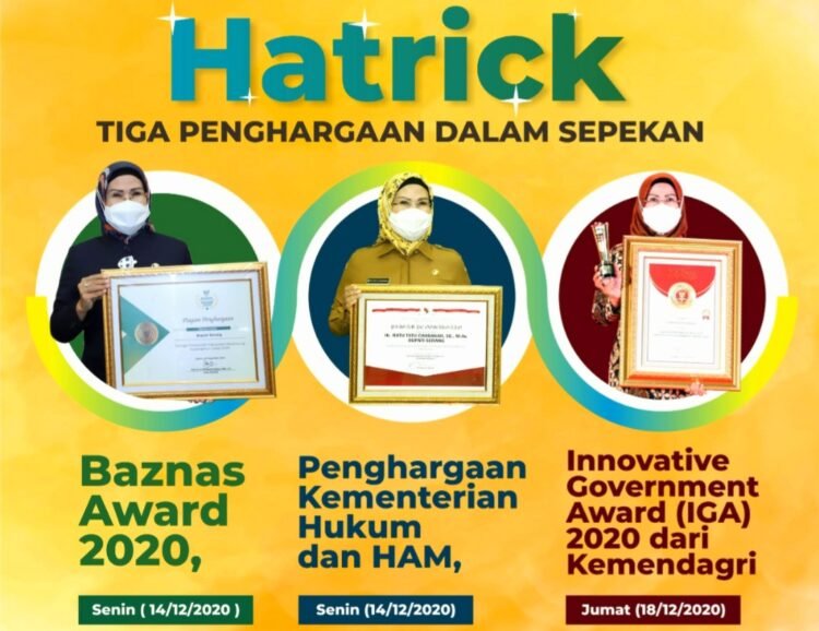 Pemkab Serang Raih Penghargaan Kemendagri