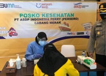 Polda Banten Buka Posko Kesehatan Terpadu di Pelabuhan Merak