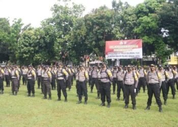 Polri Siapkan 324 Personel Kawal Pilkada Kabupaten Serang