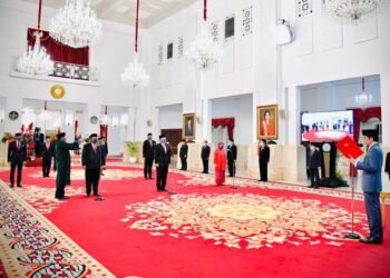 Presiden Jokowi Lantik Enam Menteri Baru Kabinet Indonesia Maju