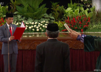 Presiden Jokowi Lantik Kepala BNN dan Kepala Badan Restorasi Gambut dan Mangrove