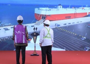 Presiden Saksikan Ekspor Perdana Unit Kendaraan dari Pelabuhan Patimban