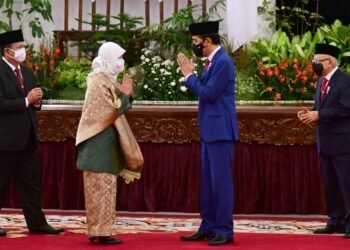 Presiden Saksikan Pengucapan Sumpah Anggota Komisi Yudisial