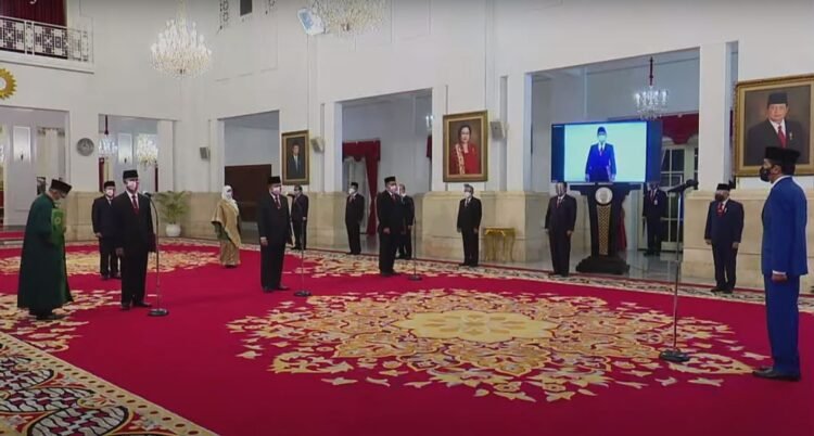 Presiden Saksikan Pengucapan Sumpah Anggota Komisi Yudisial Masa Jabatan 2020-2025