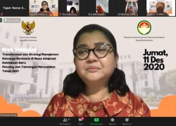 Sambut HUT dan Hari Ibu, DWP Setkab Gelar Webinar Manajemen Keluarga Saat Pandemi